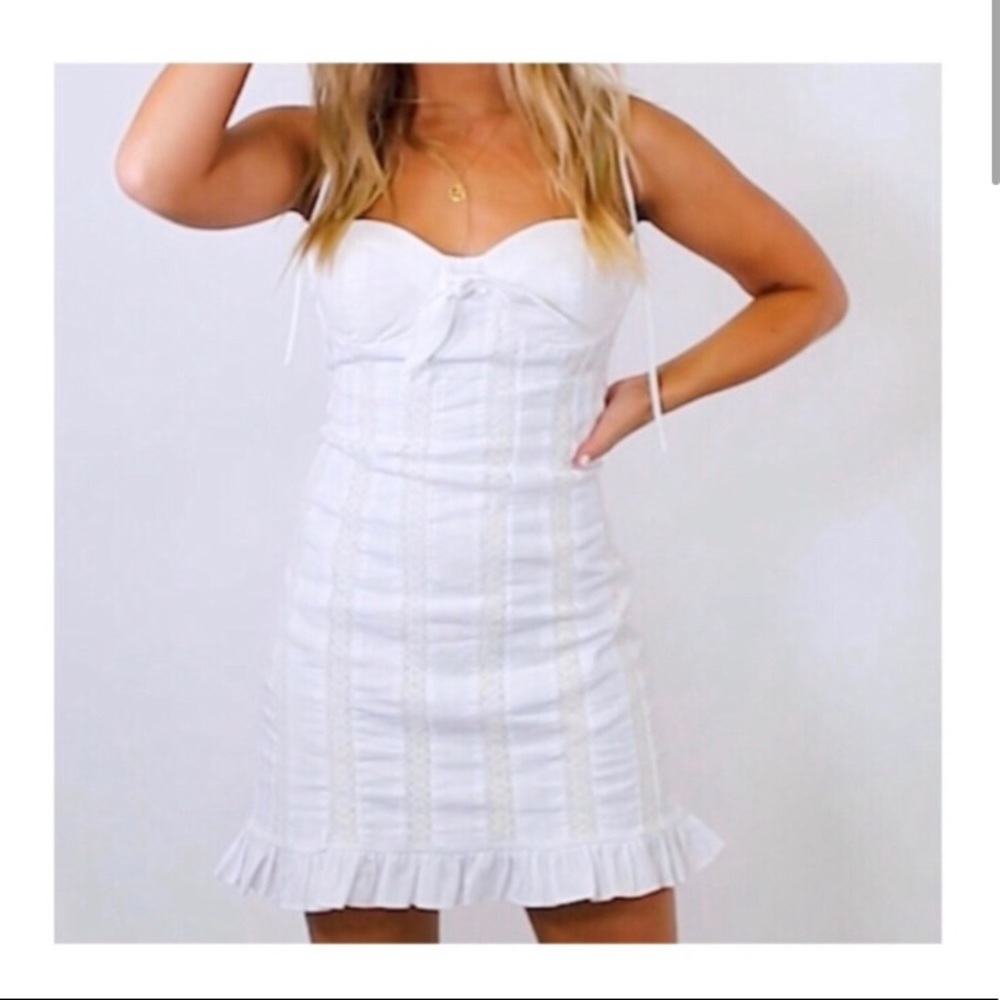 Princess Polly Mini Dress in White
